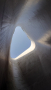 0014-Cone im Phaeno mit Blick ins Blau