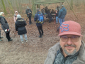 Pause mit Selfies