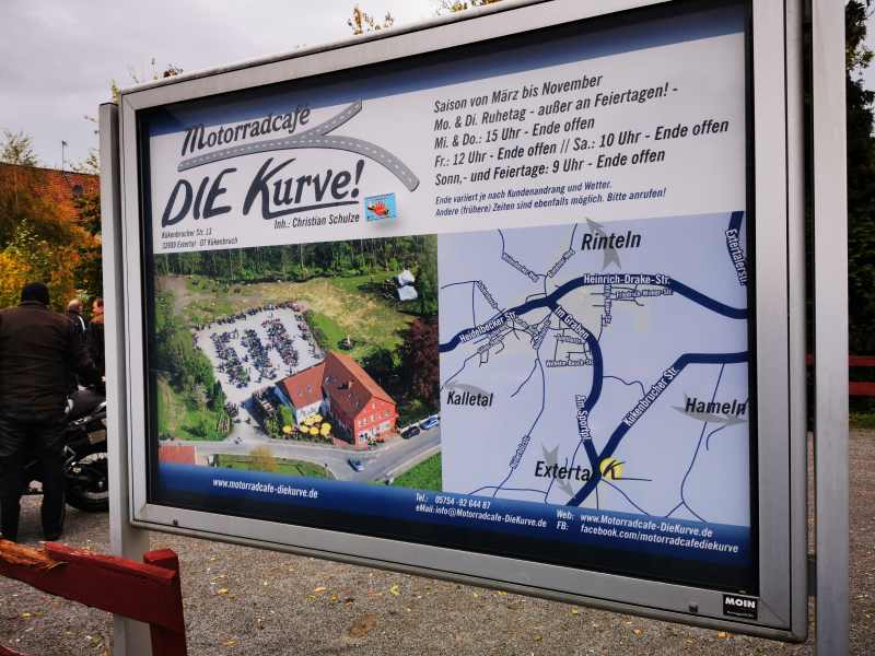 Günters Kurve Ziel und Information